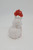Unknown Vintage Plastic Snowman Christmas Ornament, a small white snowman figure with a red hat, used as a festive holiday decoration.