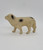 Vintage celluloid toy dog figure of a St. Bernard.  The figure is 4.5 inches long and 3 inches tall.