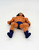 Sungold Wrestling Champs Galaxy Warrior (Andre The Giant Knockoff) Loose, collectible wrestling action figure lying on white surface.