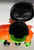 PLAYSKOOL Vintage Playskool 1992 Big Frank 16" Frankenstein Figure, plastic toy figure with orange body, green face, black hair, and black boots, designed as a vintage Halloween-themed collectible.