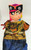 Ben Cooper Vintage Ben Cooper Spook Town Black Beard Pirate Costume (Tiny Tot 3 - 5), a pirate-themed children's costume with a foam headpiece resembling a pirate captain's face, and fabric costume with pirate graphic, suitable for kids aged 3 to 5.