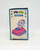 YULETIDE Enterprise, Inc. Vintage Yuletide Friction Powered Zig-Zag Action Santa Claus in Car Made in Japan, retro toy packaging with cartoon Santa in pink car wearing a Santa hat.