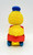 Sesame Street Big Bird wind up toy train by Illco.  Twist the smoke stack to have Big Bird drive the locomotive forward.  You can add more cars to the back to complete the train.