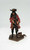 NECA Pirates of the Caribbean At World's End Series 2 Captain Teague Action Figure (LOOSE), detailed collectible figure of Captain Teague from the Pirates of the Caribbean series, dressed in a red coat with accessories, standing on a wooden base with a rope and gun accessories.