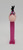 PEZ Flintstones - Dino, loose PEZ dispenser with Dino character head on top, pink and black colors.