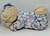 Unbranded Praying 12" Plush Teddy Bear, soft beige plush teddy bear wearing a blue and white tie-dye hoodie and pants, sitting with arms crossed in a praying position.