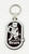 Hershey Bears AHL Hershey Bears Rubber Keychain, keychain featuring a bear playing hockey with a stick and puck.