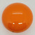 M&M's, Orange M&M 3-inch tin featuring a bright orange, glossy spherical container.