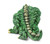 Safari Ltd Mythical Realms Behemoth, detailed green and beige mythical creature figurine with scaly textured skin and a massive size.
