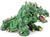 Safari Ltd Mythical Realms Behemoth, detailed green dinosaur figurine with menacing open mouth, sharp teeth, red eyes, and textured skin features.