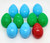 Marvel Plastic Easter Egg Lot of 10 (Hulk, Captain America, Thor & Iron Man)