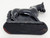 Unknown Small Black Molded Horse Figurine, a small black molded horse figurine with a glossy finish and detailed features.