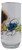 Vintage 1982 Smurfs Jokey Smurf Glass Tumbler, collectible glass featuring a cheerful Jokey Smurf cartoon character from the classic cartoon series.