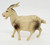 Unknown Vintage Celluloid Billy Goat Toy Figure, detailed vintage toy figurine of a billy goat made from celluloid with realistic features and coloring.