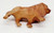 Unknown Vintage Celluloid Lion Toy Figure, antique toy lion sculpture made of celluloid with detailed fur and realistic posture.