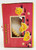 R. L. Alberts & Son Vintage 1960's Happy Easter Panorama Egg, colorful retro cardboard box with illustrations of chicks and flowers, featuring a small window showing a decorated Easter egg inside.