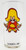 Warner Bros. Looney Tunes 1973 Yosemite Sam Pepsi Collector Series Glass, animated character Yosemite Sam in a colorful cartoon style holding two pistols.