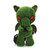 Sleepyville Critters Comeco Cthulhu Stuffed Backpack, plush green Cthulhu creature with wings, red eyes, and a backpack strap.