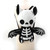 Sleepyville Critters Skeleton Bat Stuffed Backpack