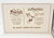 AHL Hershey Bears Hockey Camera Nite March 29, 1986 Giveaway, vintage promotional card with event and contact details, featuring illustrations of North American wildlife.