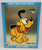 Jaymar 1985 Disney Babies Shiny Brite Foil Puzzle featuring Baby Pluto, a colorful illustration of Mickey Mouse's puppy character on metallic gold background.