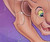 Golden Large Frame-Tray Puzzle 8340 Disney's The Lion King, a colorful puzzle featuring a part of Simba's face with an expressive eye and a purple background.