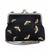 Sleepyville Critters Bees Kisslock Bag - Black