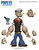 Boss Fight Studio Popeye Classics - Popeye the Sailor Man 1:12 Scale Action Figure, partially assembled with interchangeable heads and accessories for collectible display.