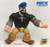 Boss Fight Studio Popeye Classics - Bluto 1:12 Scale Action Figure, detailed figure of Bluto with muscular build, black shirt, yellow pants, blue hat, and menacing expression.