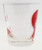 Don Ho Polynesian Palace Waikiki Hawaii Cinerama Reef Towers Hotel Cocktail Glass, clear glass with red and white design, empty and clean, hotel souvenir.