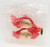 Vintage Red Haired Doll Hair Clips 