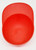 MLB Vintage MLB Philadelphia Phillies Flat Top Plastic Helmet, red plastic helmet with a smooth finish and flat top design.