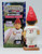 Harrisburg Senators Official Garden Gnome Stephen Strasburg, designed as a baseball-themed garden ornament featuring Strasburg in a white baseball uniform with the number 37, donning a red gnome hat, holding a baseball, with detailed facial features and team branding.