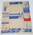 MLB 1948 Philadelphia Athletics vs Boston Red Sox Official Score Card and Program, vintage baseball game score sheet with advertising and design elements.