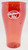 Coca-Cola American Idol Red Plastic Cup, a tall, semi-transparent red plastic cup with the American Idol logo displayed on it.