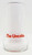 7 Up The Uncola Upside Down Glass, clear glass with red text reading 'The Uncola' on a white background.