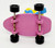 Hardees Kids Meal Toy 1996 Smurfs - Smurfette on Purple Skateboard