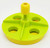 Fisher-Price Original Little People FPT10 Merry-GO-Round, colorful plastic toy for young children featuring a yellow and green spinning carousel with four circular slots.