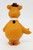 Muppet's Jim Henson's The Muppets 1978 Fozzie Bear Toy Figure, orange bear with a brown hat, white necktie, and black nose.