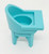 Fisher Price Original Little People #761 Play Family Nursery Set - Turquoise Blue High Chair
