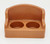 Fisher-Price Fisher Price Original Little People #938 Play Family Sesame Street Playset - Brown 2-Seat Sofa, plastic miniature sofa with two circular openings, designed for playsets.