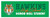 Stranger Things Magnetic Bumper Sticker - Hawkins High School, featuring a tiger mascot, green background, and text in different fonts.