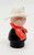 Fisher Price Original Little People Caucasian Fireman - Red Arms White Hat
