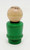 Fisher Price Original Little People Caucasian Dad - Wood Body / Wood Head (C)