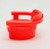 Fisher-Price Fisher Price Original Little People Captain's Chair - Bright Red, a small red plastic toy chair for children.