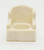 Fisher-Price Original Little People #952 Family House - White Armchair, small toy white armchair for dollhouse play.