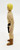 Kenner 1980 Star Wars Luke Skywalker Bespin Fatigues - Loose, action figure of Luke Skywalker dressed in beige fatigues with yellow hair, holding a small black blaster, standing in profile view.
