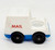 Fisher-Price Original Little People Mail Truck - Closed Roof Red Mail