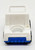 Fisher-Price Original Little People #2500 Play Family Main Street - Mail Truck, vintage white plastic toy mail truck with a blue front grille, designed for children's imaginative play.