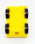 Fisher-Price Original Little People #2500 Play Family Main Street - Taxi, yellow toy taxi with black wheels seen from the bottom.